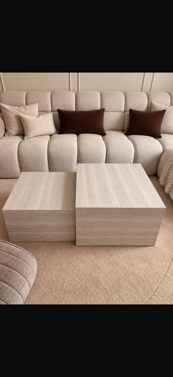 Travertine Kubussen
