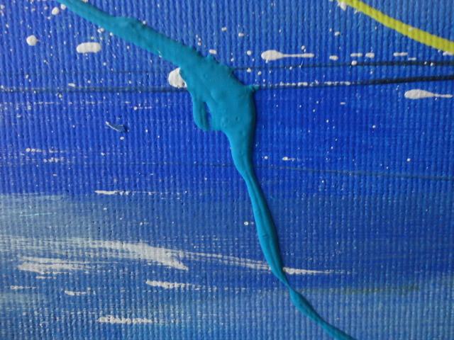 " Abstract World " Acrylschilderij van Larissa Chupakhina