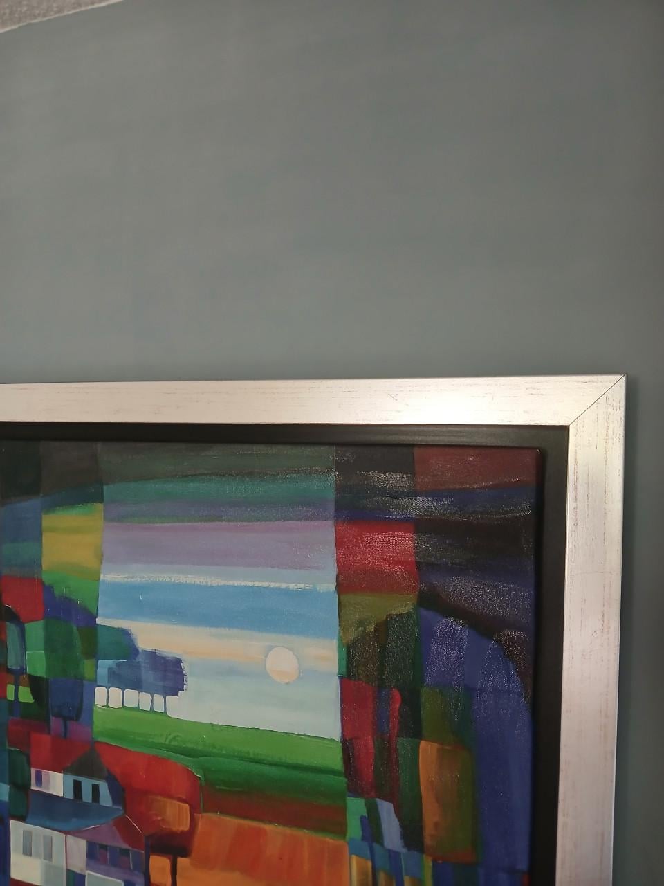 Abstract schilderij