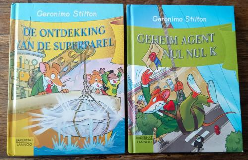 Twee boeken Geronimo Stilton