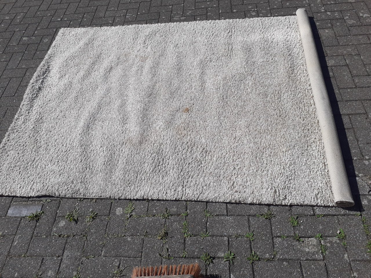 2 x Vloerkleed Beige 140 x 200 .....& ..... 160 x 230