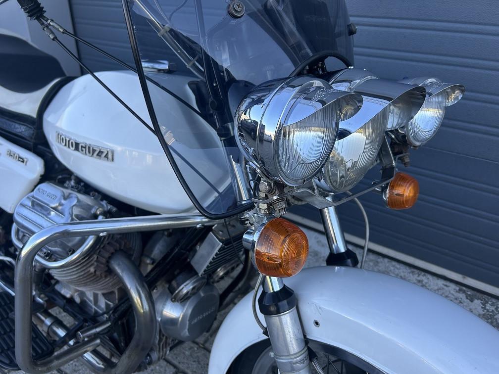 Moto Guzzi 850T uit 1975, nette klassieker, trekhaak, tassen, etc €3500,-