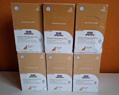SPECIFIC Allergen Management Plus voor katten 6 dozen van 7x 100g