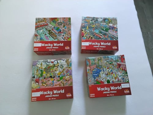 Wacky world puzzels