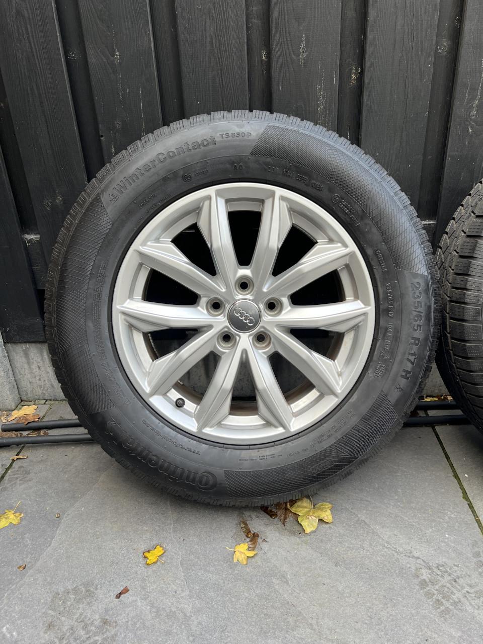 Originele audi Q5 velgen op nieuwe winterband