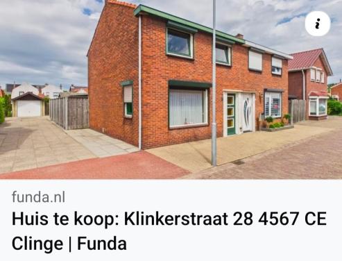 2 onder 1 kap Clinge