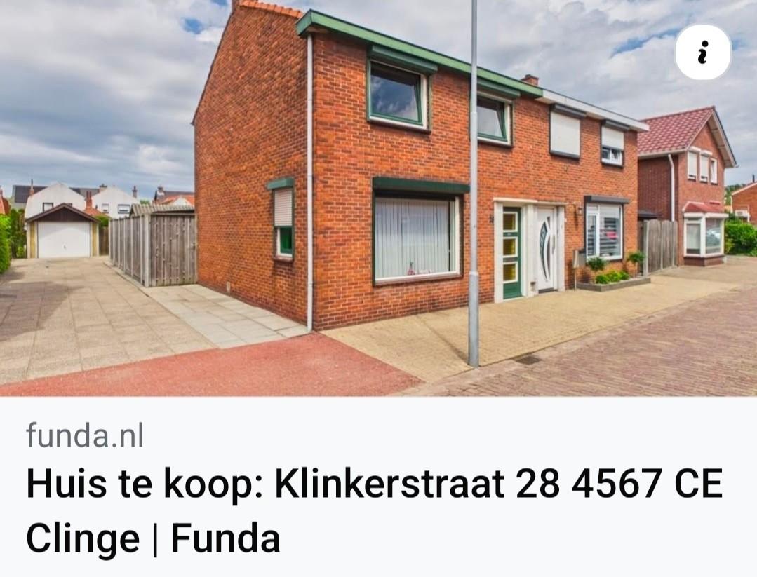 2 onder 1 kap Clinge