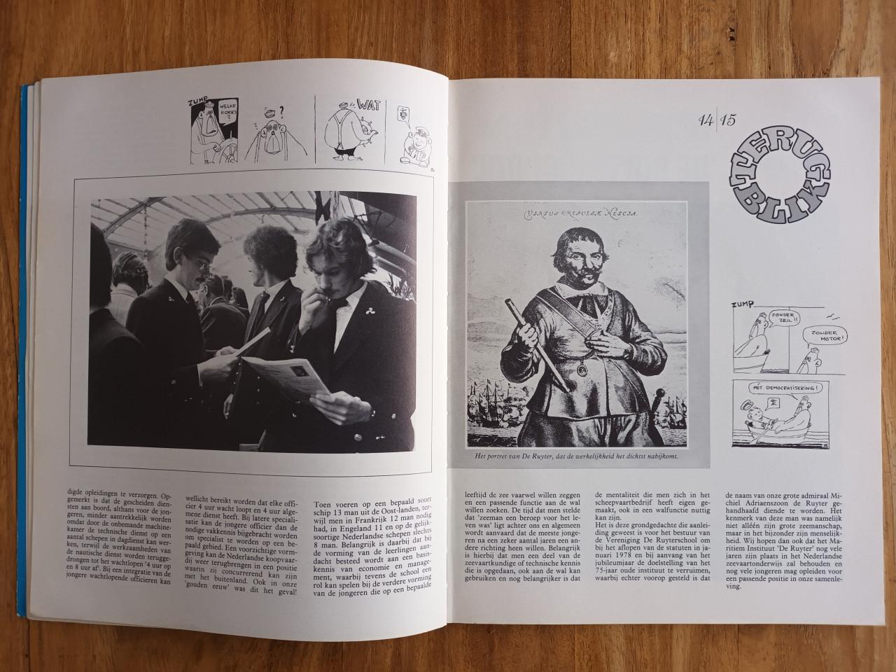 De Ruyterschool (Zeevaartschool) Vlissingen 75 jaar jubileum