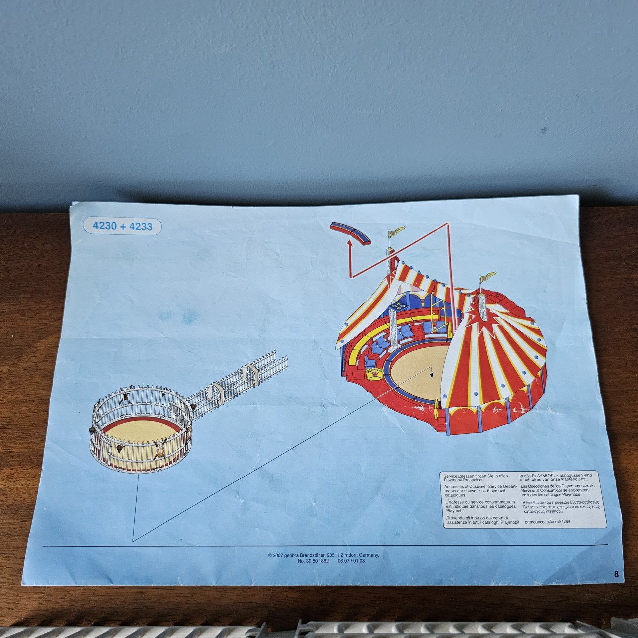 Playmobil circus act roofdieren olifanten