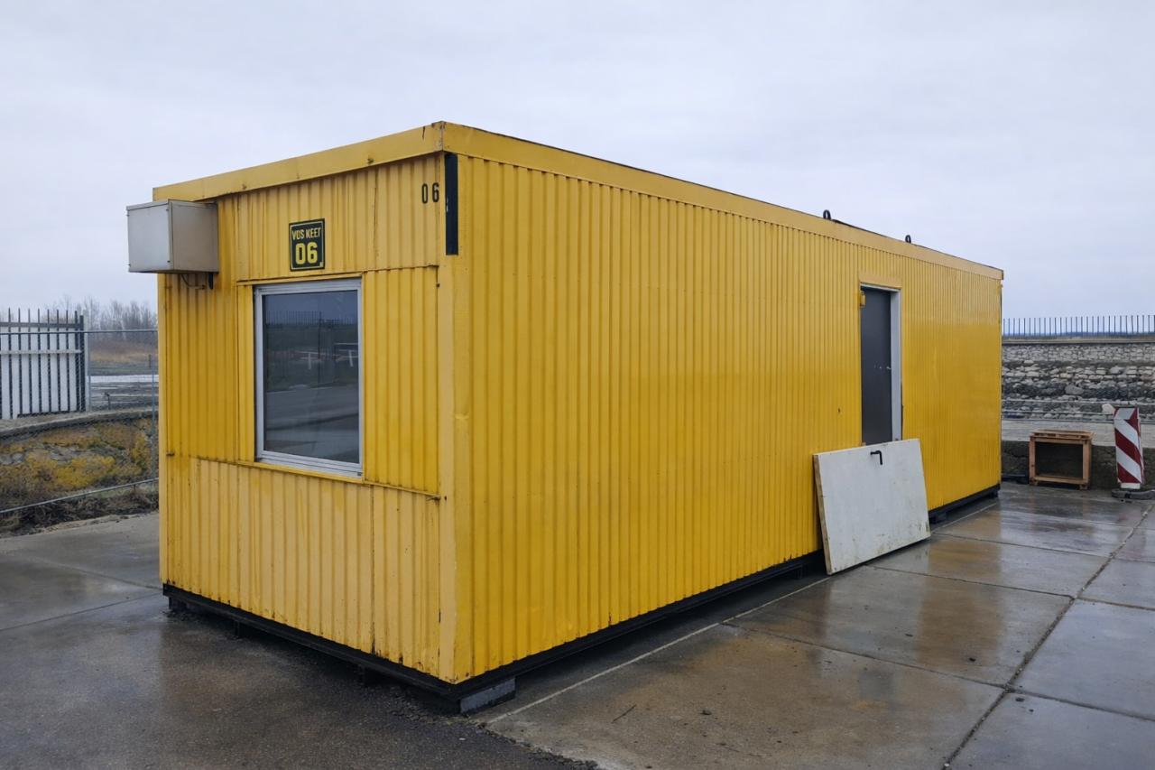 Kantoorunit 10x3 meter warsco schaftkeet