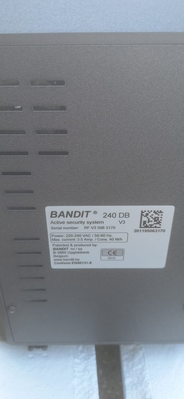 BANDIT MISTGENERATOR + control box