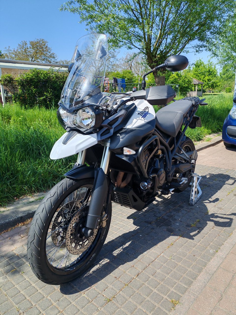 Mooie Triumph tiger 800XC