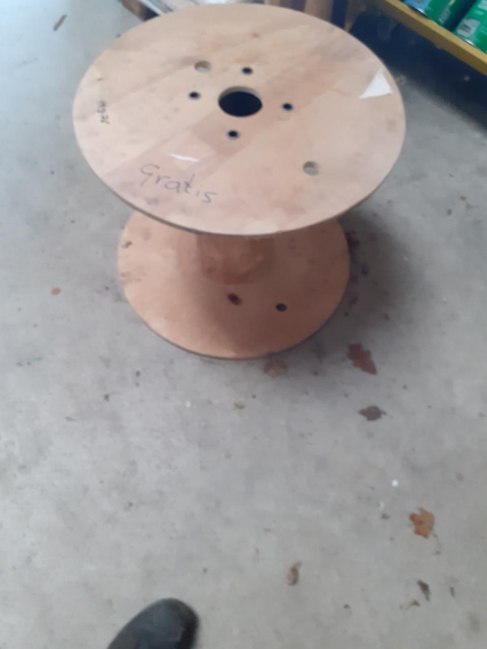 Houten haspel 50 cm gratis gratis