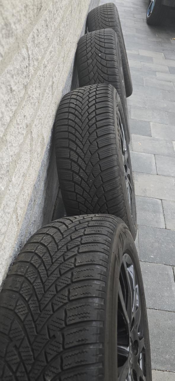 Set winterbanden op velg Kia Niro