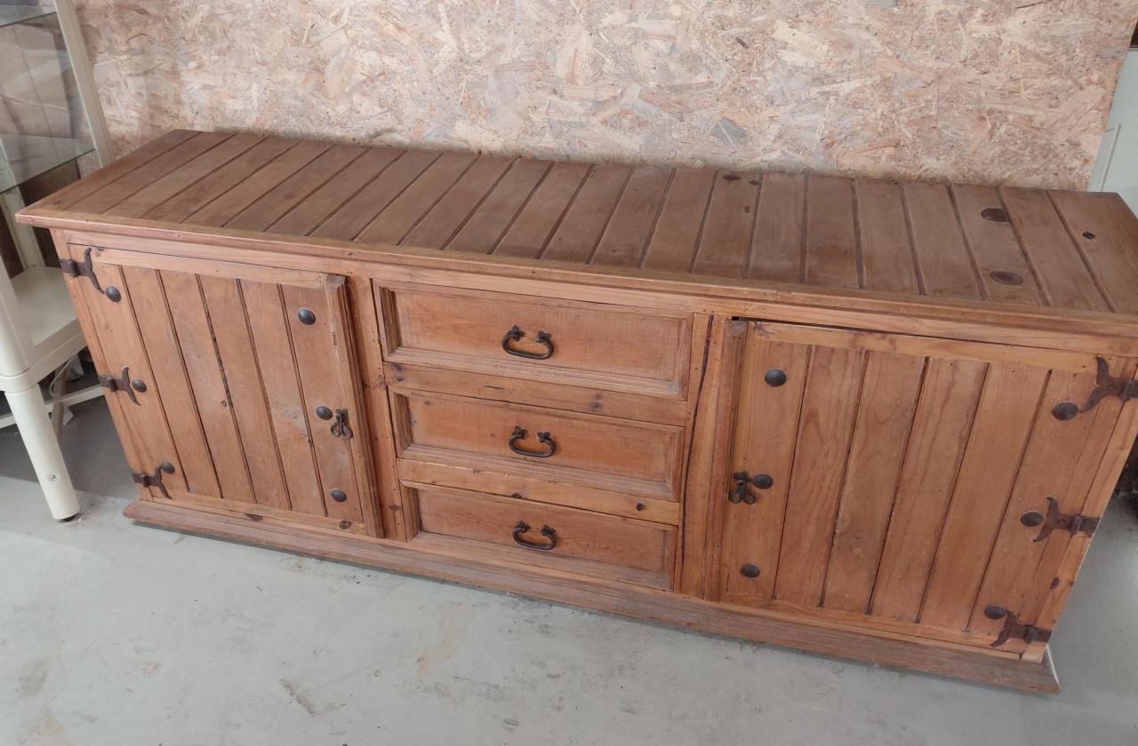 Massief houten dressoir