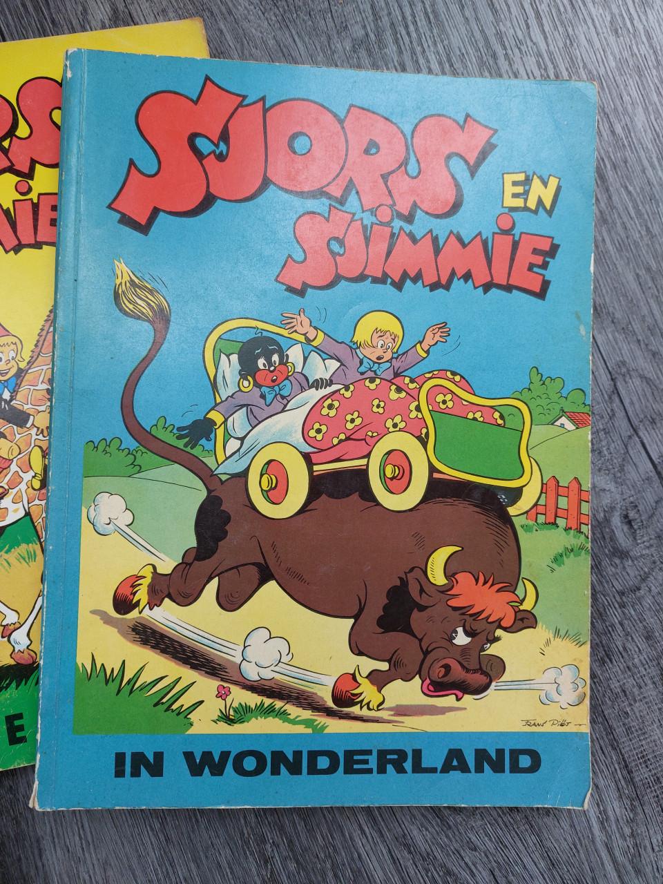 SJORS EN SJIMMIE STRIPBOEKEN.