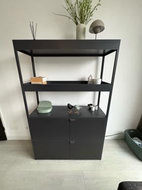 HAY modulaire kast - New order grijs / antraciet