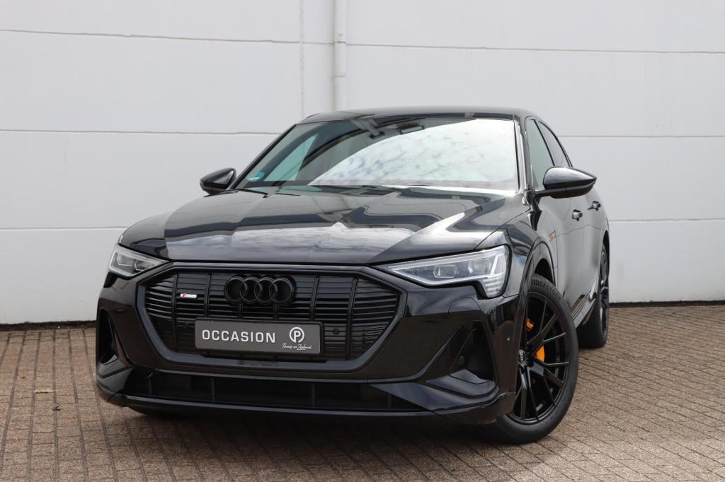 Audi E-tron sportback 55 quattro black edition 95 kwh 408pk s-line