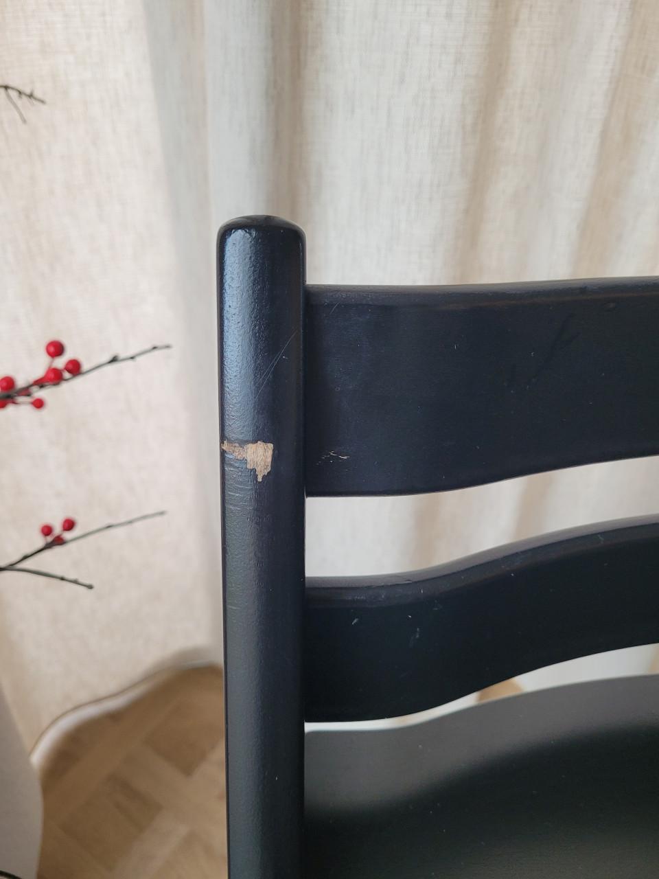 Stokke tripp trapp nieuw model zwart