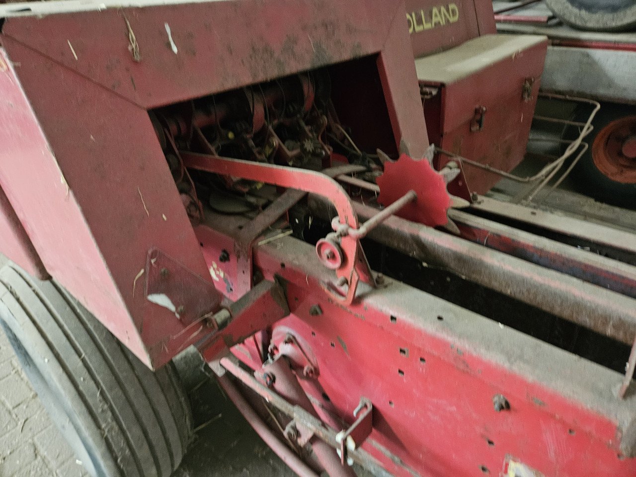 Balenpers New holland 286 super Hayliner