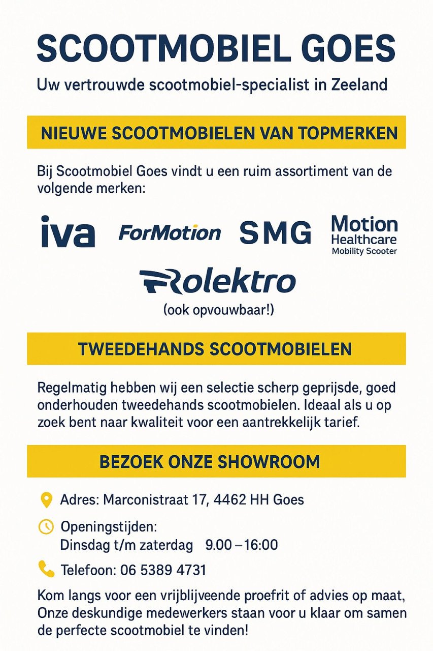 De Perfecte Scootmobiel, Rechtstreeks Bij u Thuis! 🌟