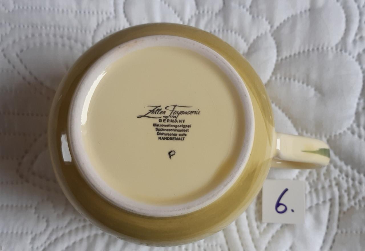 Kip en haan servies: 1 soepkop + 1 schotel