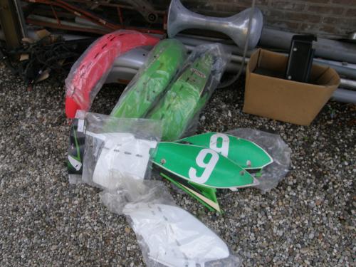 Yamaha spatborden en kappen