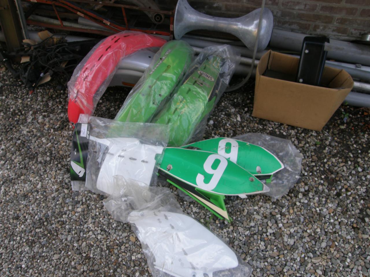 Yamaha spatborden en kappen