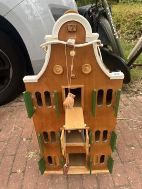 TEAB Houten grachtenpand / Poppenhuis