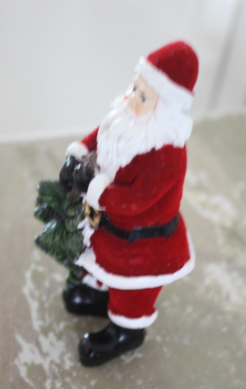Kerstman met kerstboom