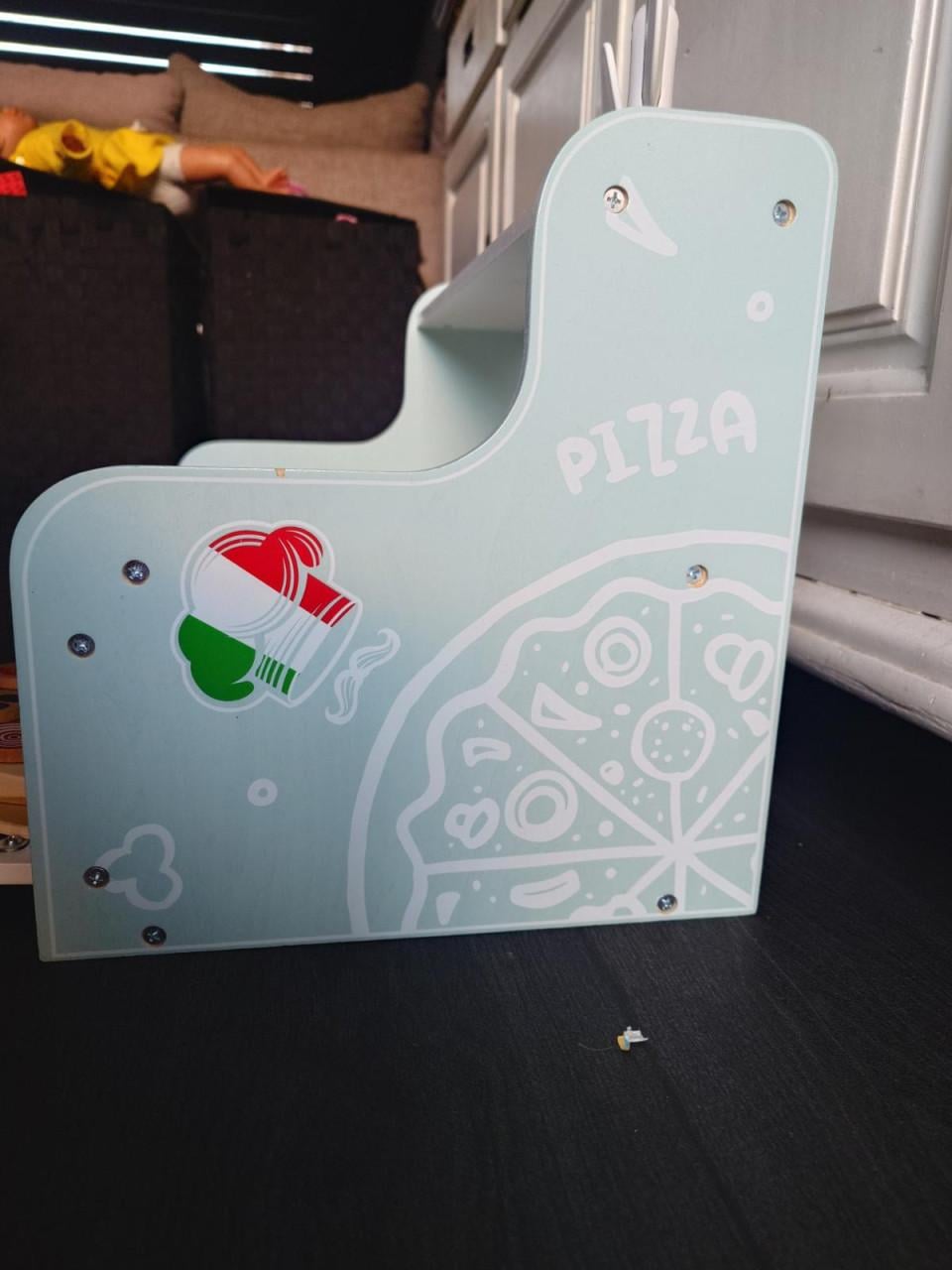 Houten pizza oven /keuken met accesoires