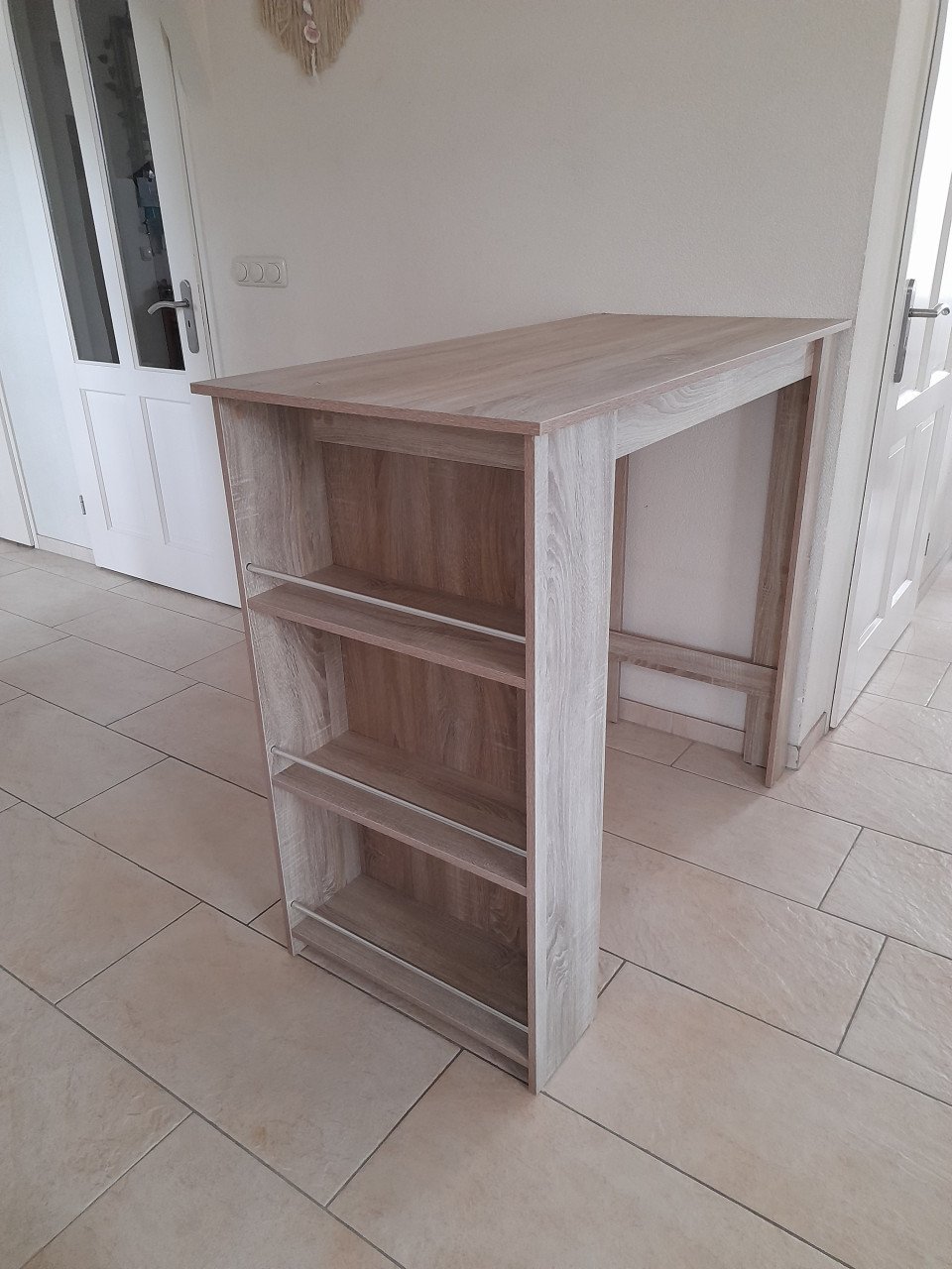 Bartafel 60 x 120 x 108H  (Blad is netjes)
