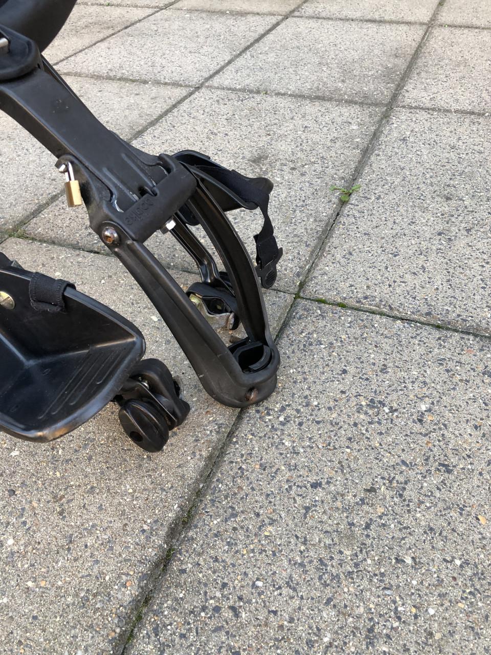 Fietsstoeltje achter bobike