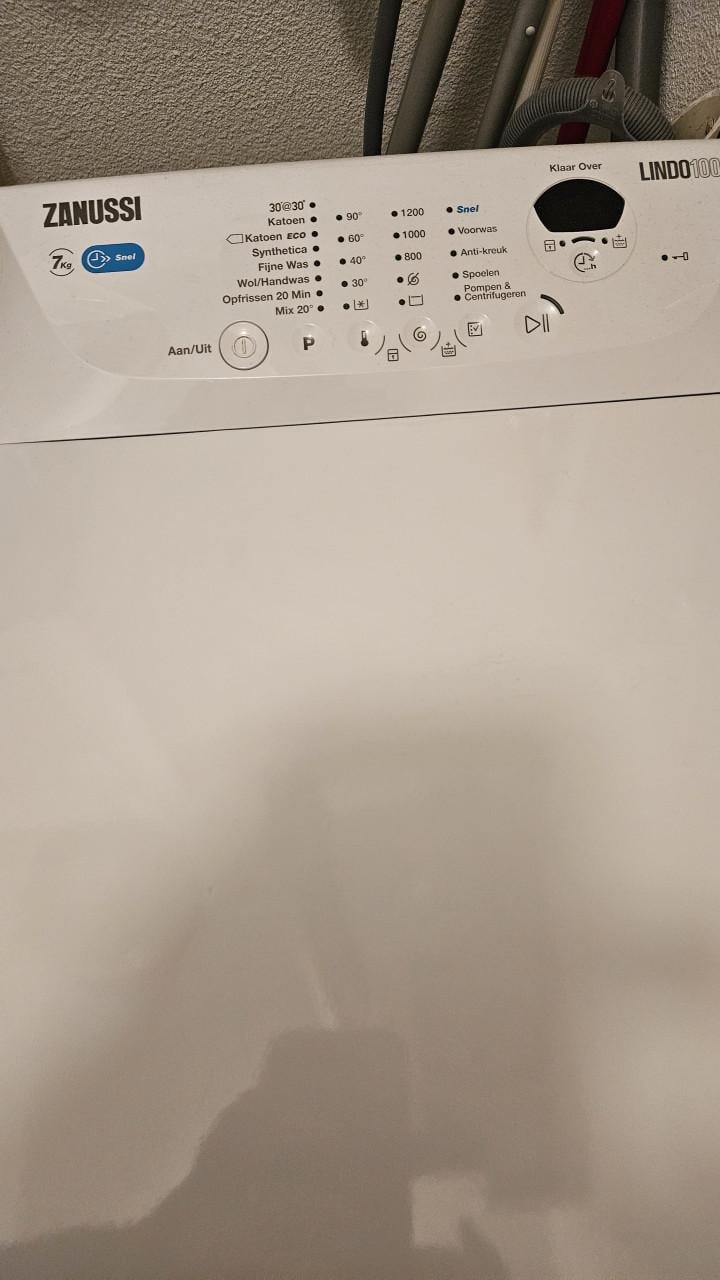 Zanussi wasmachine ( bovenlader )