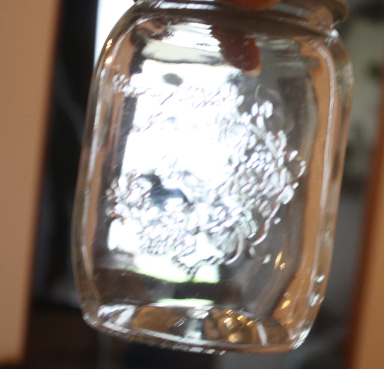 2 glazen voorraad potten glas met metalen draaideksel