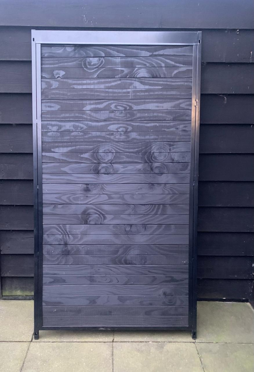 Kennel paneel zwart nieuw!