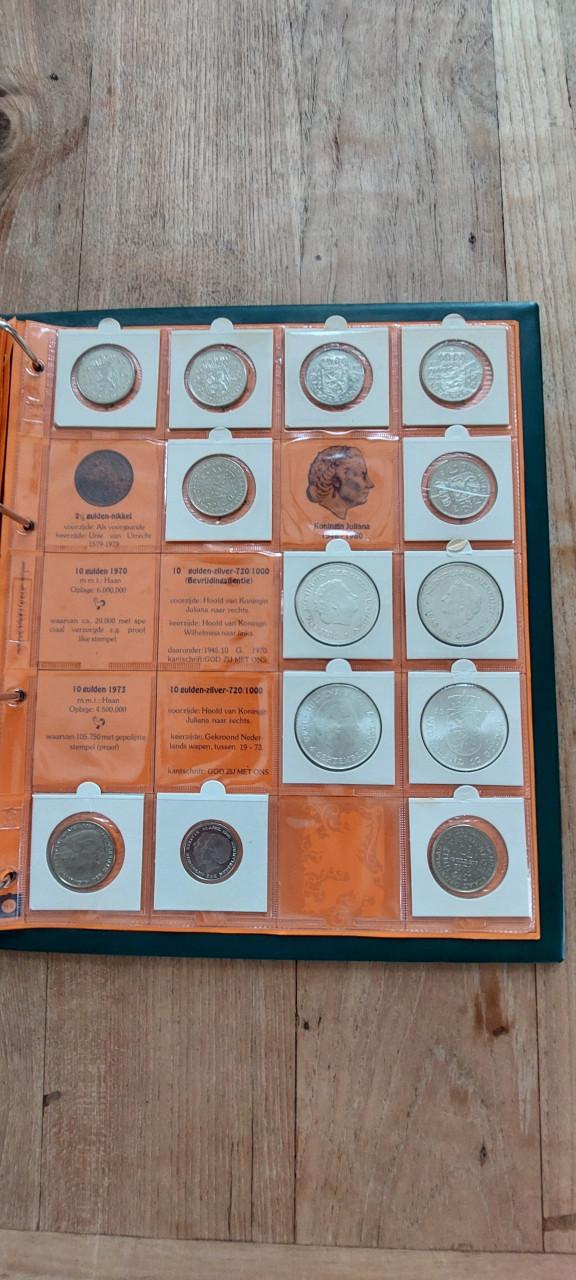 Complete set munten Juliana 1948-1980