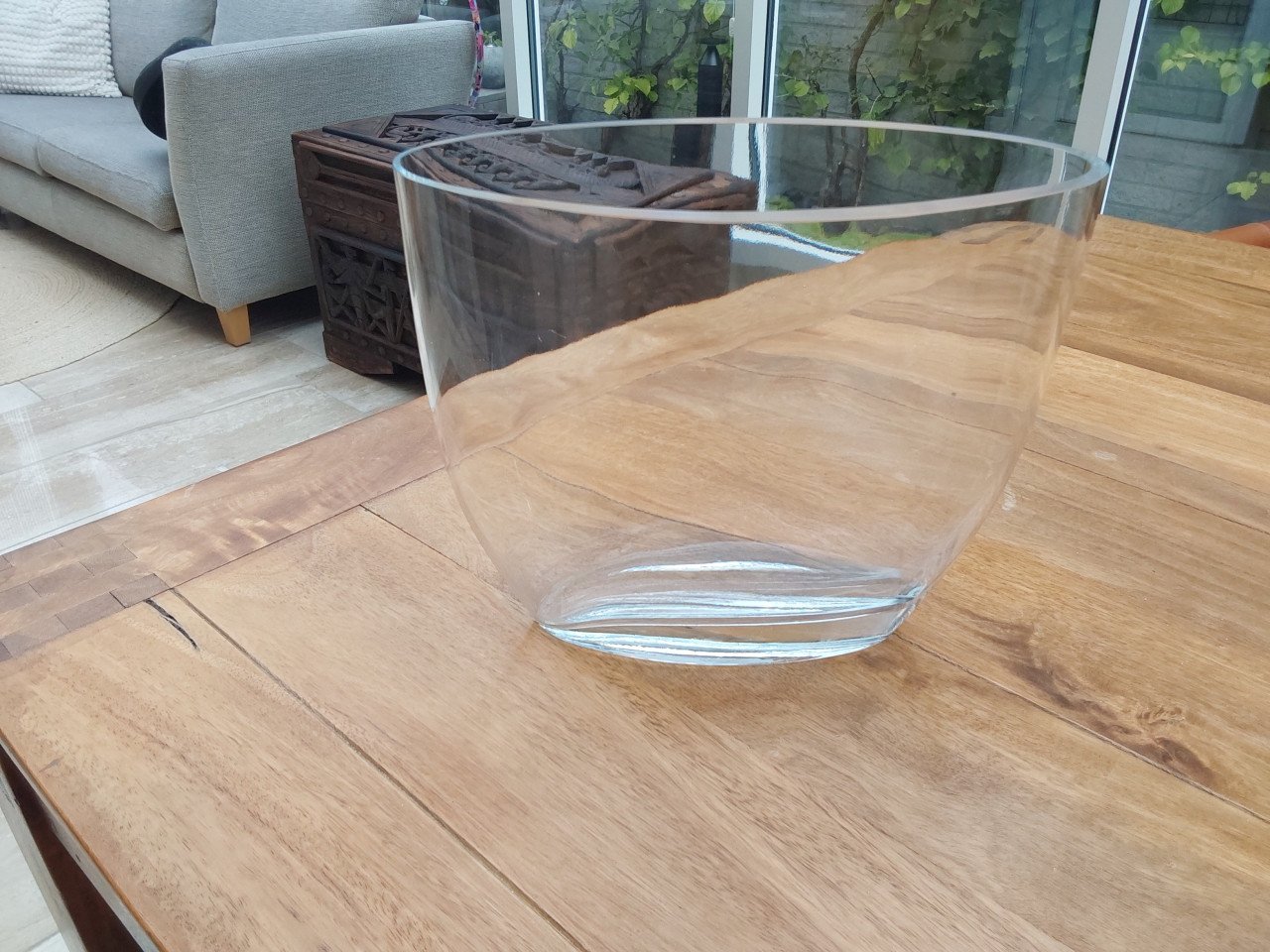 Vazen (set) - helder glas- € 10