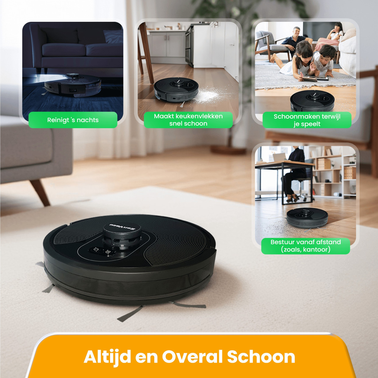 Robotstofzuiger ZenVacu G8