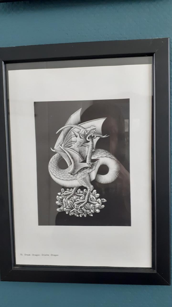 8 Escher prints