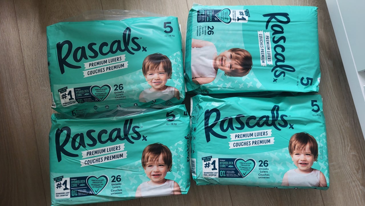 Rascals luiers maat 5