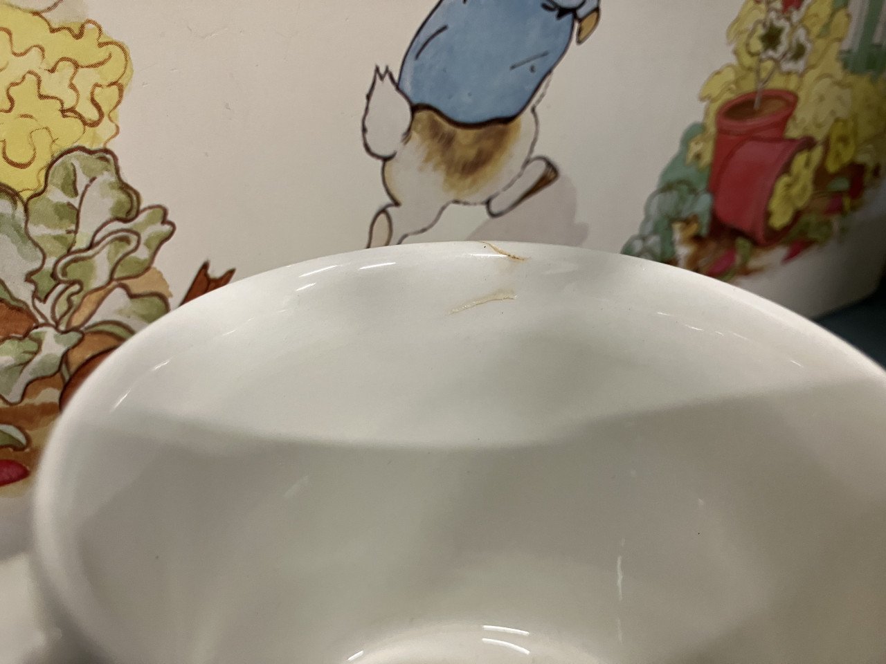 Wedgwood Peter Rabbit Nursery set + bijpassend Schaaltje