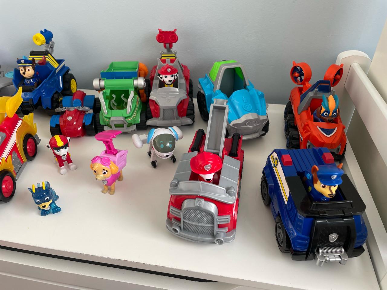 Leuke set paw patrols