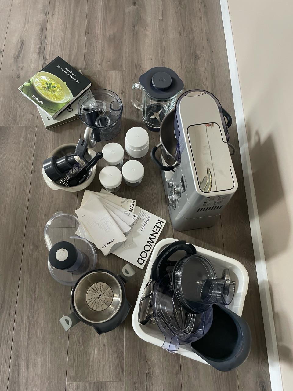 Kenwood Cooking Chef KM080 compleet + veel accessoires – ongebruikt