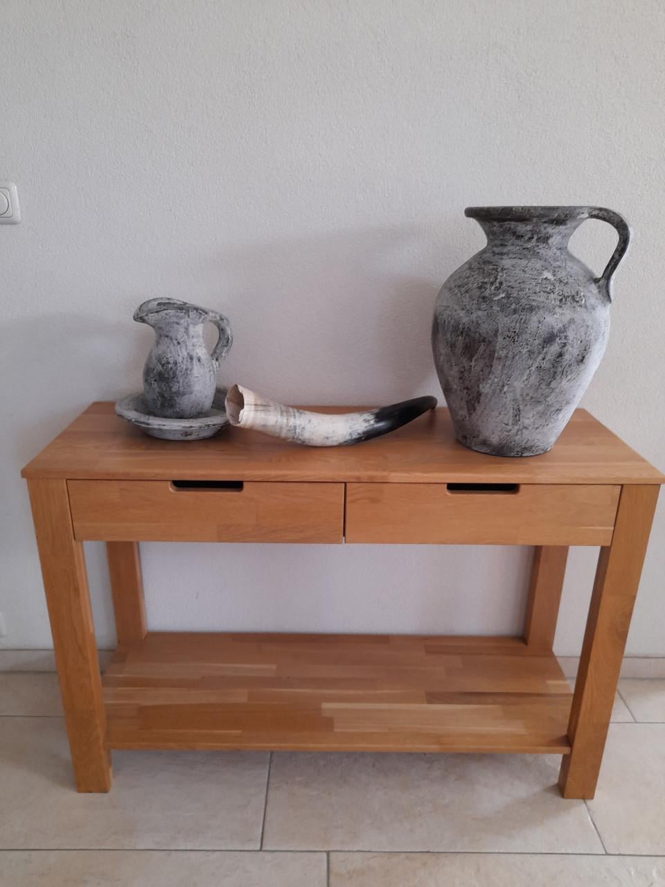 Mooie Side table  110 x 37 x 75H ( in goede nette staat)