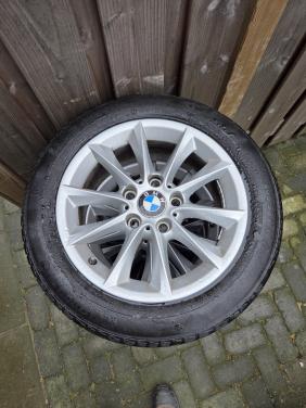 Licht metalen velgen BMW incl winterbanden