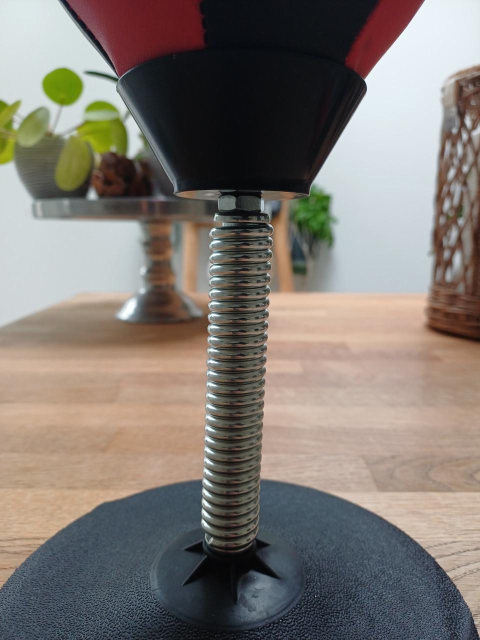 Stress Buster Boksbal 17 x 17 x 35 cm PU leer incl. handpomp