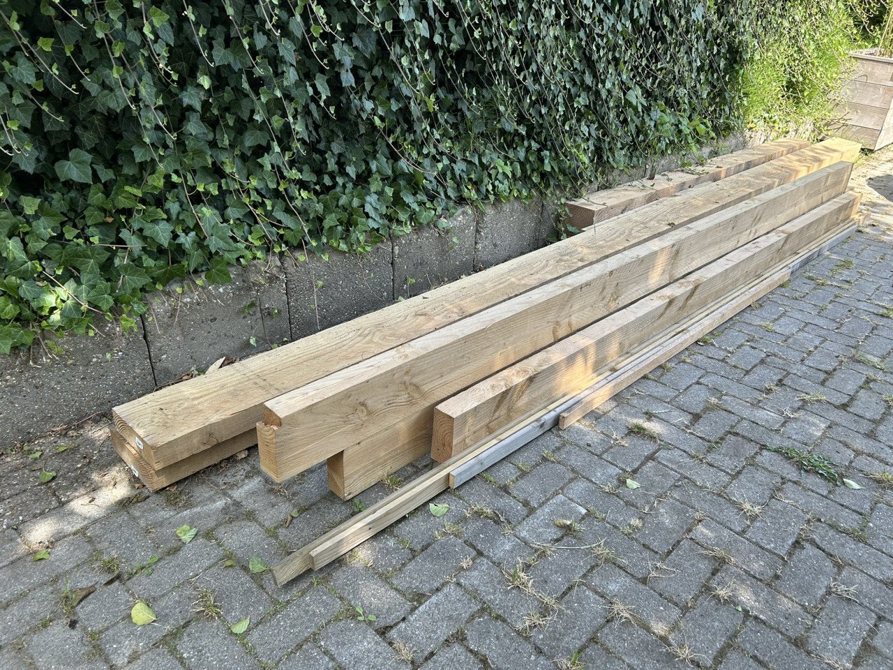 Partij Hout - Douglas Balken