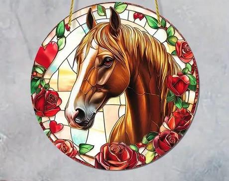 Raamhanger paard ( groot formaat )