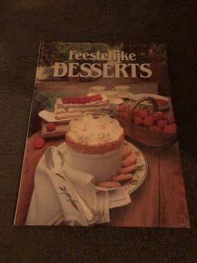Kookboek feestelijke desserts